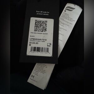 Fabletics Black Don Cruiser Jacket